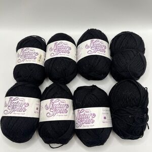 Nature Spun Fingering Weight Wool Yarn 8 Skeins Pepper 601F
